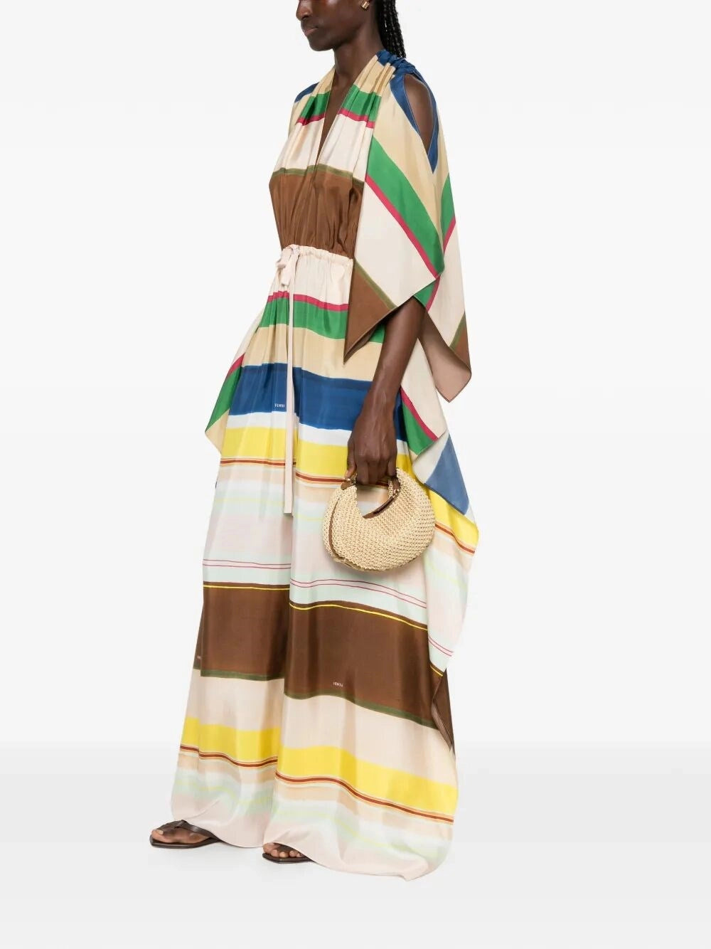 Fendi Women `Habutai Stripe` Jumpsuit FENDI