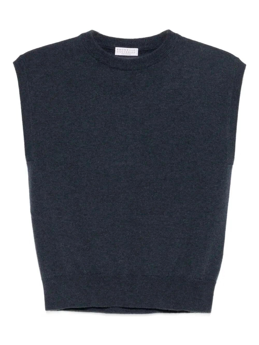 Brunello Cucinelli Women Cashmere Knitted Vest BRUNELLO CUCINELLI