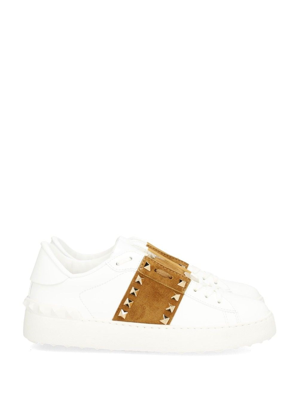 Valentino Garavani Women Rockstud Untitled Leather Sneakers VALENTINO GARAVANI