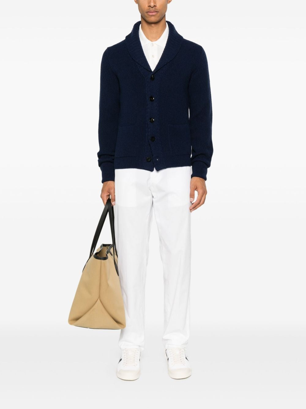 Tom Ford Men Cotton Piqué Polo Shirt TOM FORD