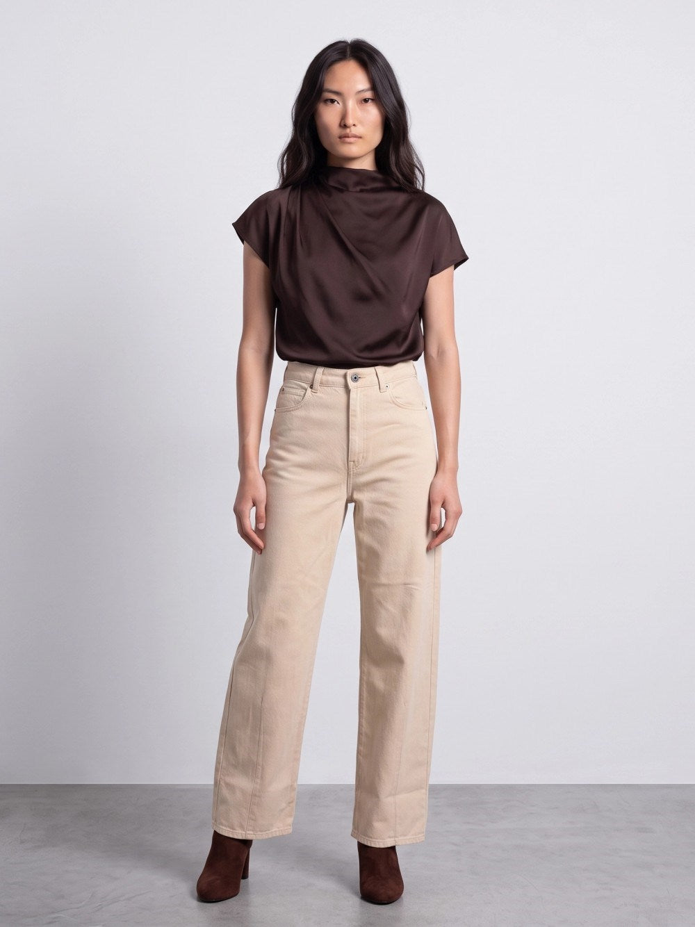 Weekend Max Mara Women Cotton Drill Trousers WEEKEND MAX MARA