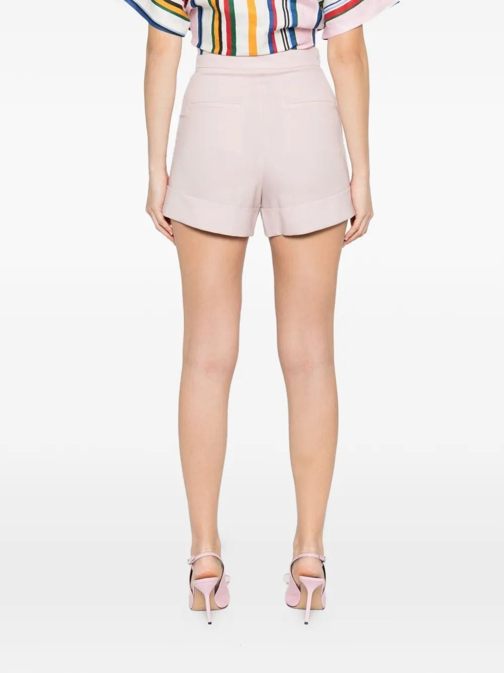 Max Mara Women Wool And Silk Canvas Shorts MAX MARA
