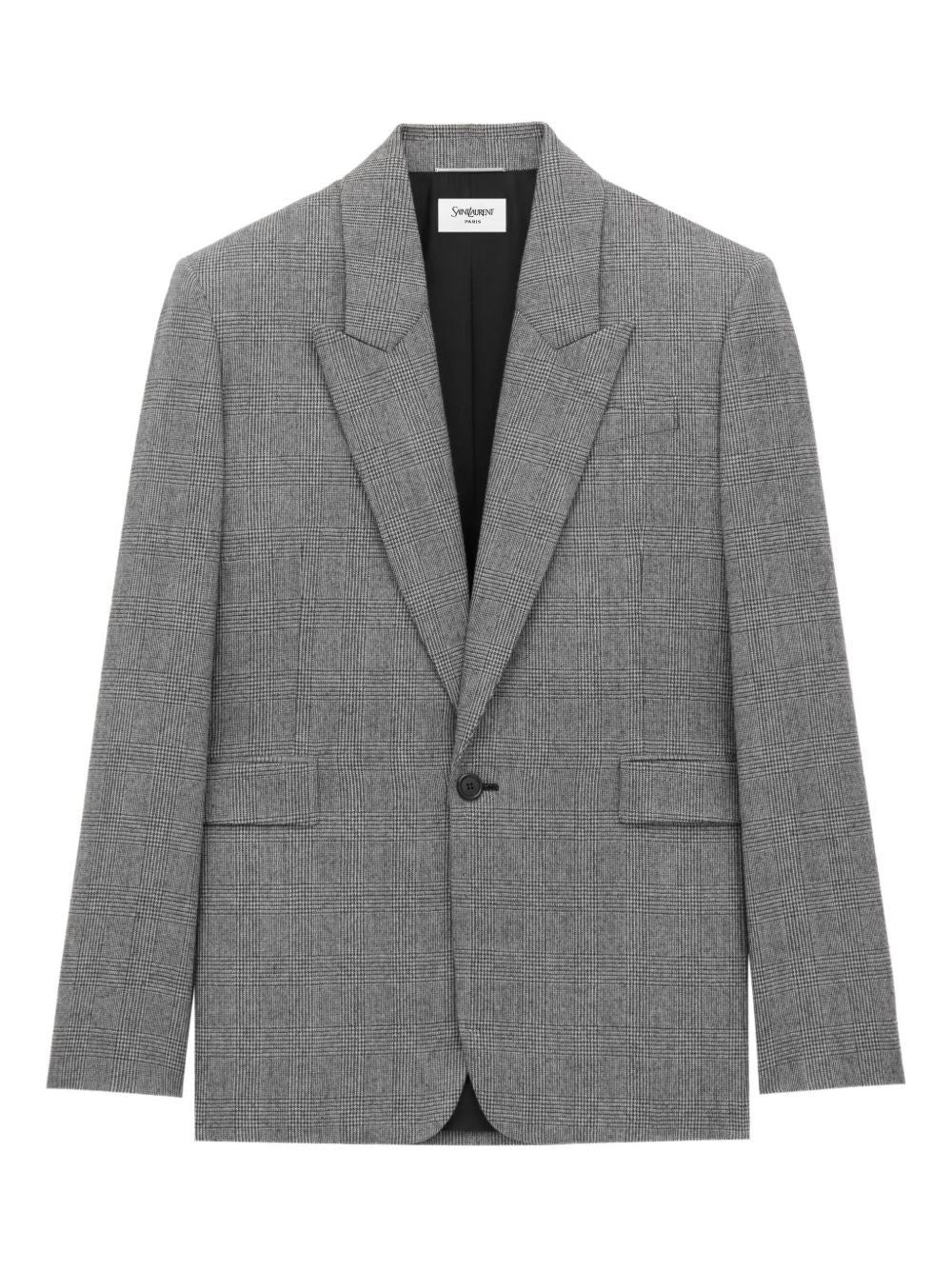 Saint Laurent Men Flannel Jacket SAINT LAURENT