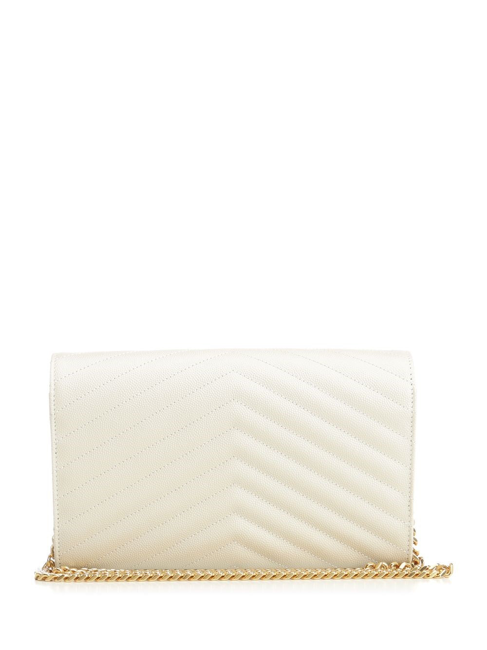 Saint Laurent Women "Cassandre" Wallet On Chain SAINT LAURENT