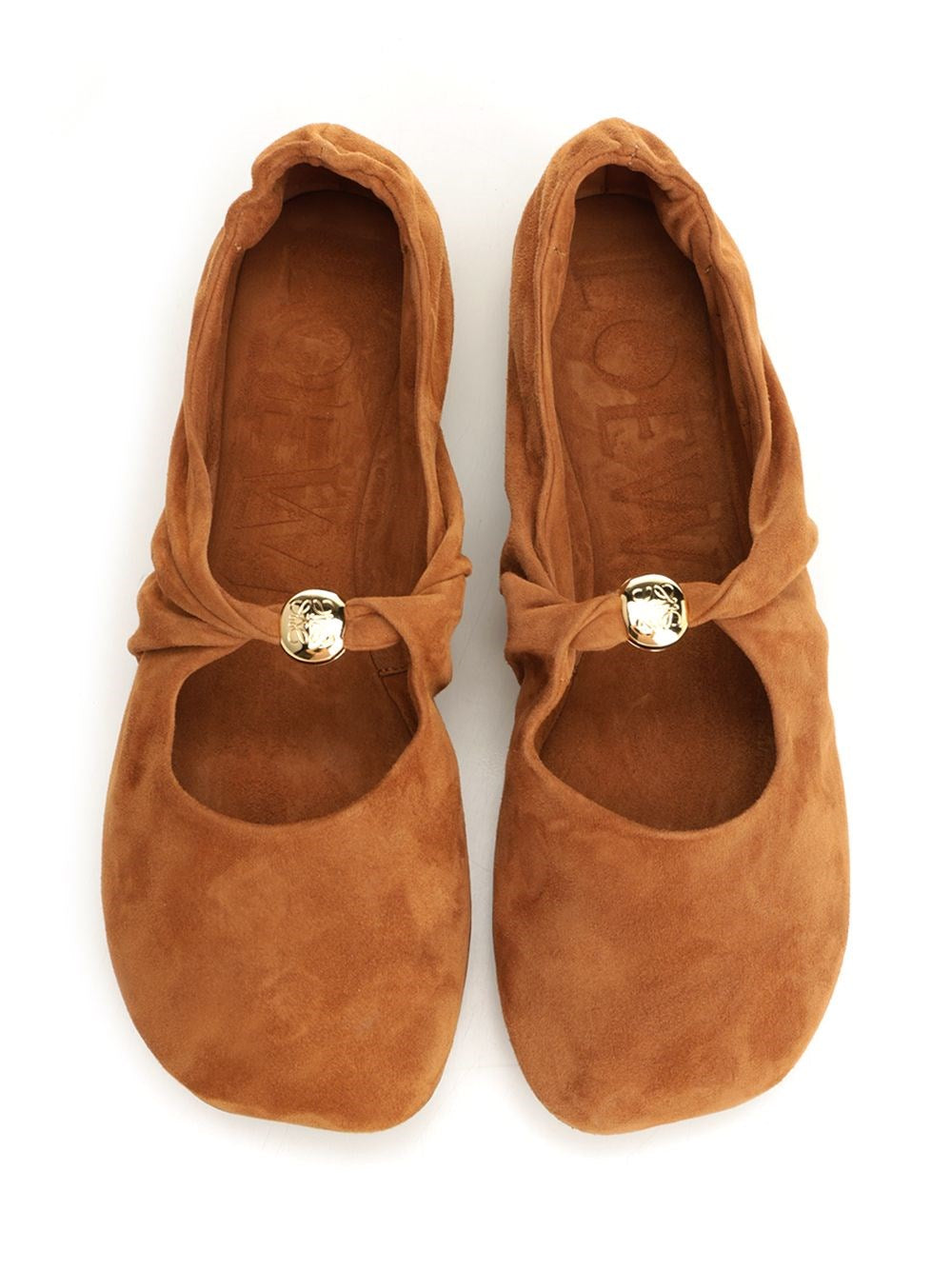 Loewe Women Soft Ballerina "Pebble" LOEWE