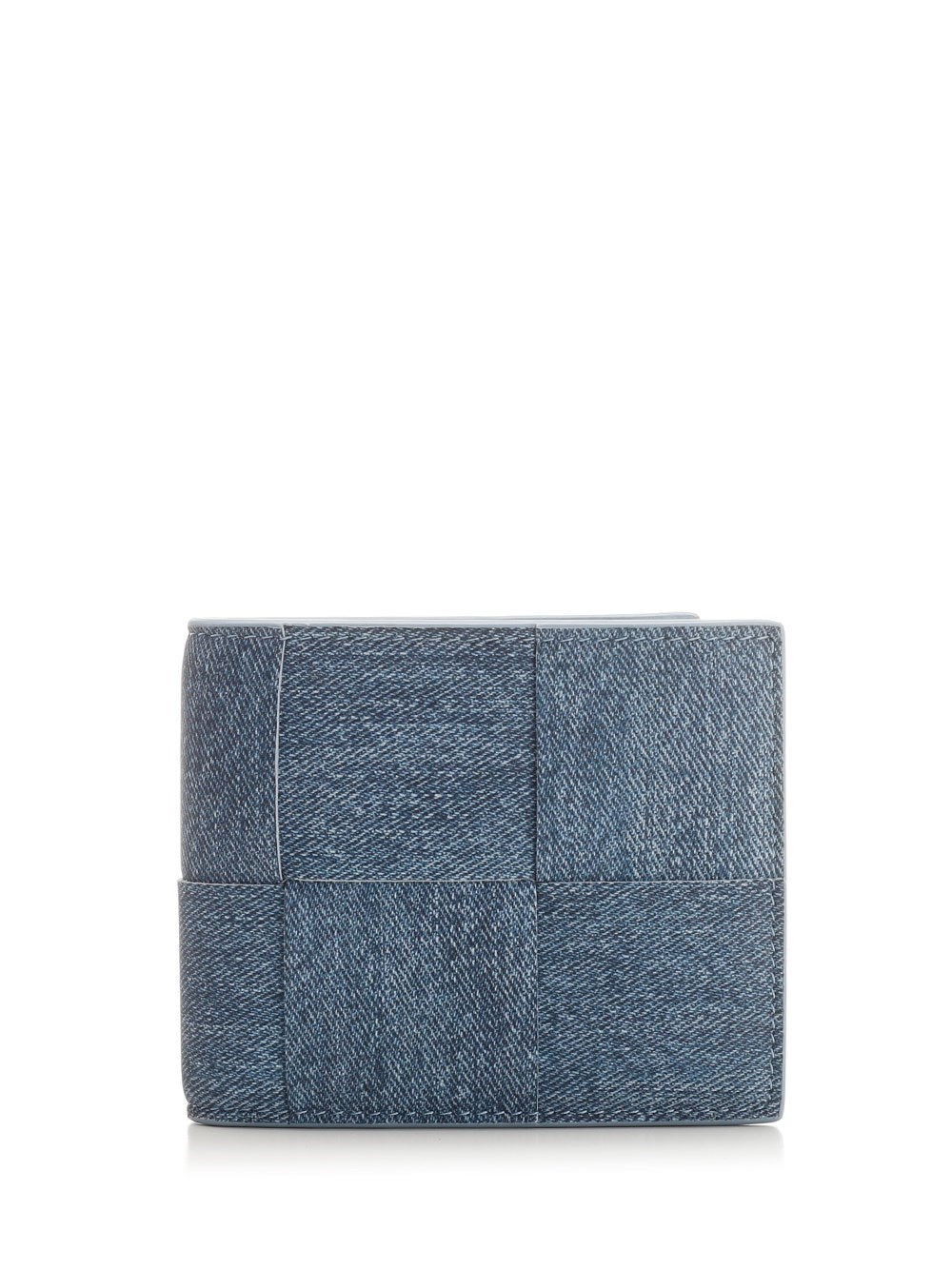 Bottega Veneta Men Bi-Fold "Cassette" Wallet In Denim BOTTEGA VENETA