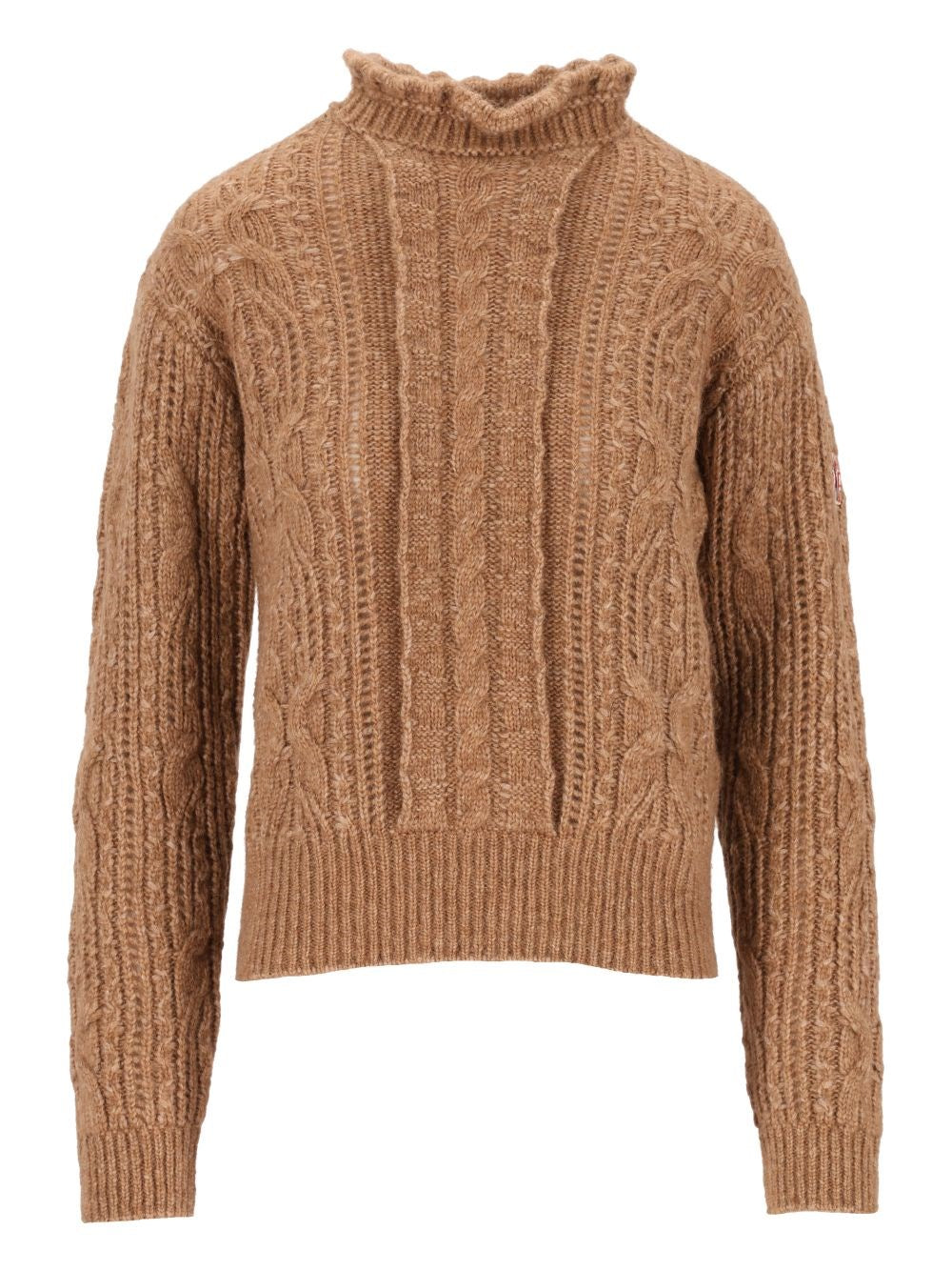 Moncler Grenoble Women Open-Knit Alpaca Blend Sweater MONCLER GRENOBLE