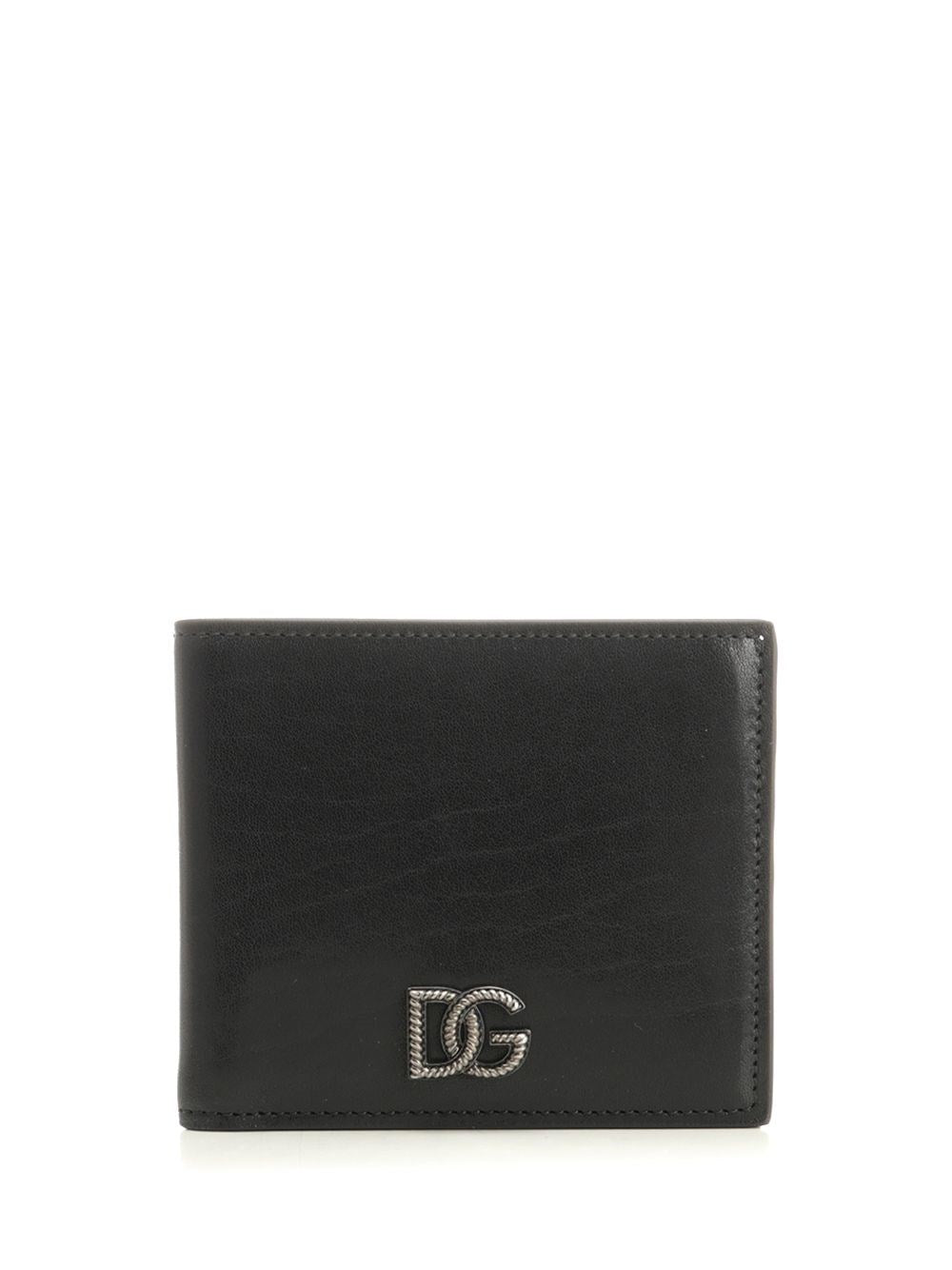 Dolce & Gabbana Men Tempesta Calfskin Wallet DOLCE & GABBANA