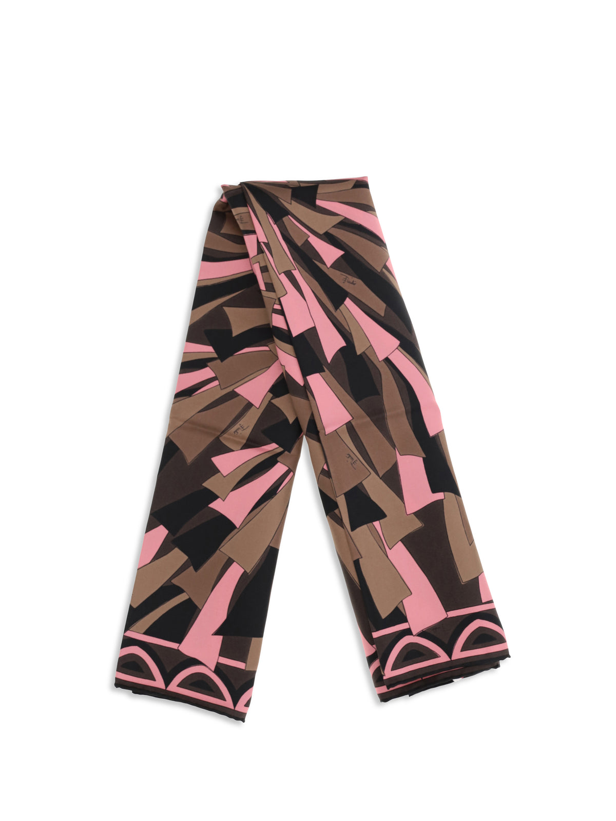 Pucci Women Baiadera Print Silk Square Scarf PUCCI