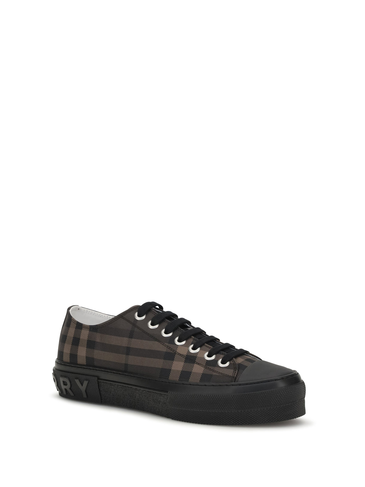 Burberry Men Jack Check Nylon-Blend Sneakers BURBERRY