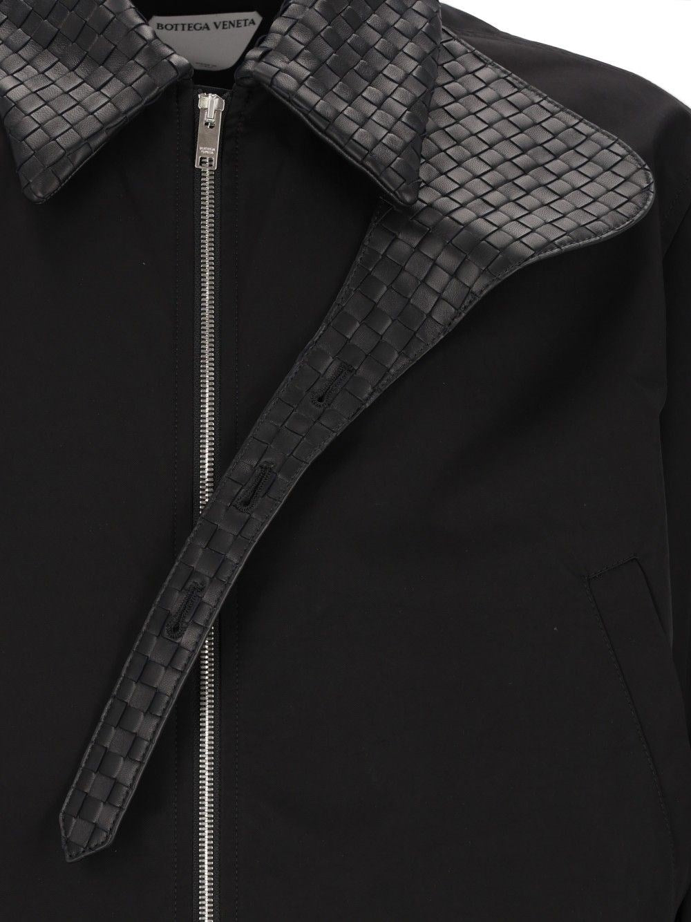 Bottega Veneta Men Padded Nylon Bomber Jacket BOTTEGA VENETA
