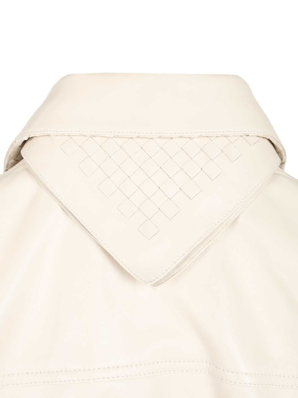 Bottega Veneta Women Woven Leather Jacket BOTTEGA VENETA