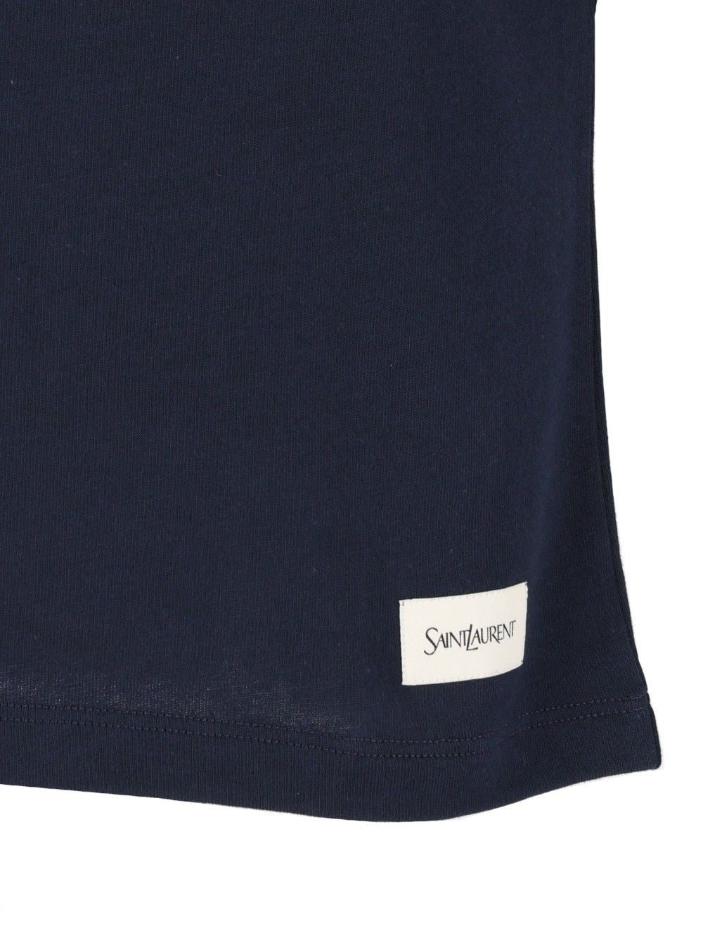 Saint Laurent Men Oversized Cotton T-Shirt By Saint Laurent SAINT LAURENT