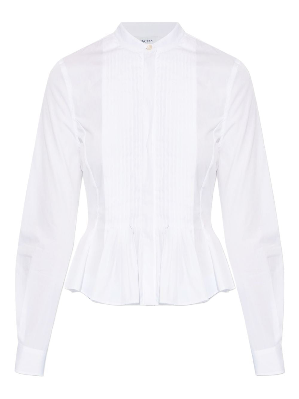 Mcqueen Women Ruffled Shirt ALEXANDER MCQUEEN
