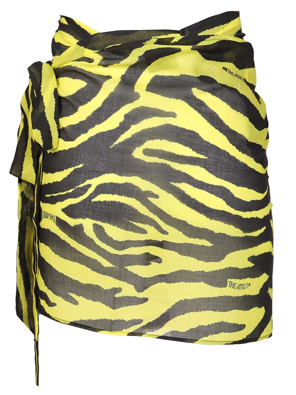 The Attico Women Animalier Pareo THE ATTICO