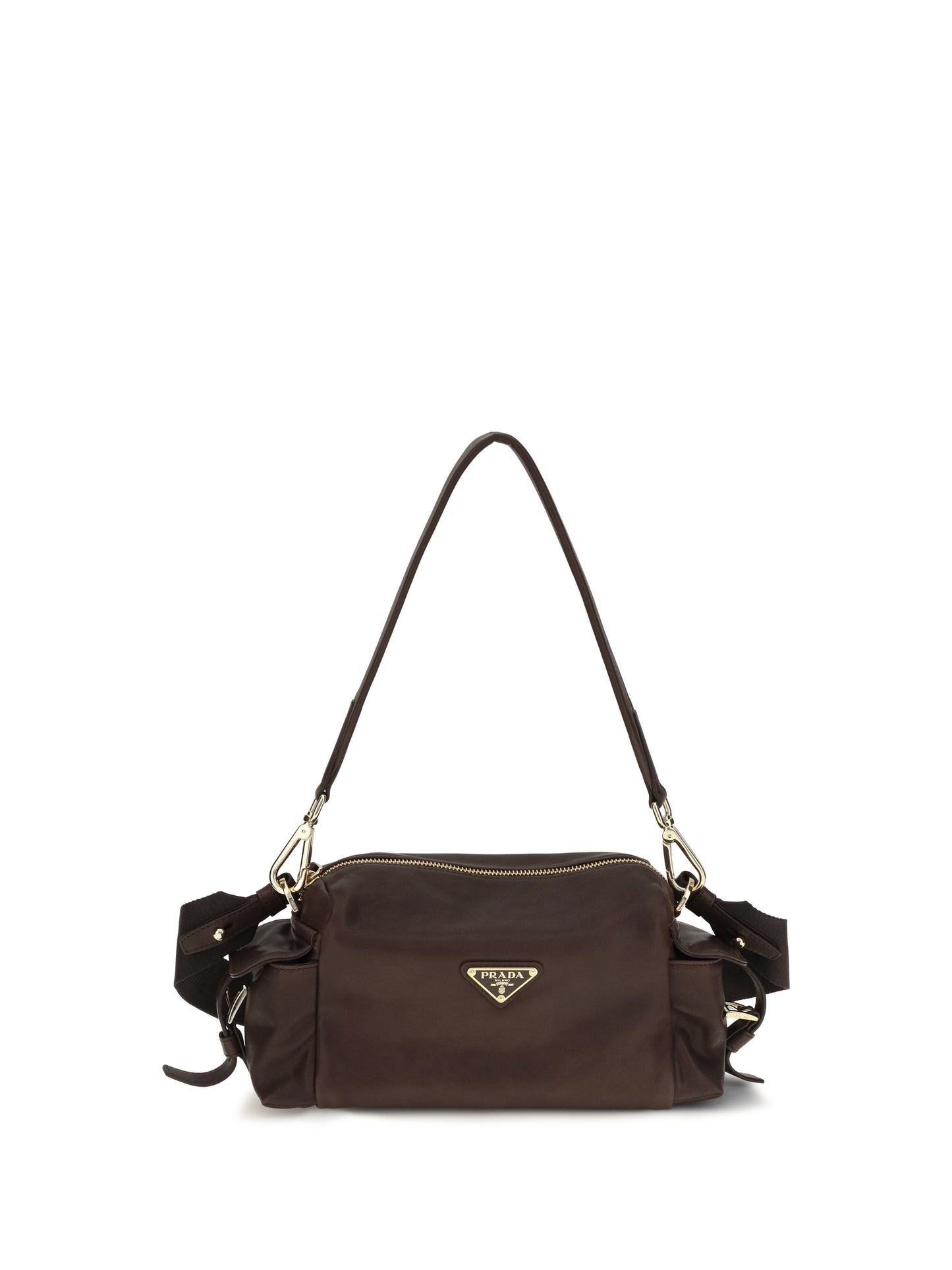 Prada Women Explore Shoulder Bag In Nappa Leather PRADA