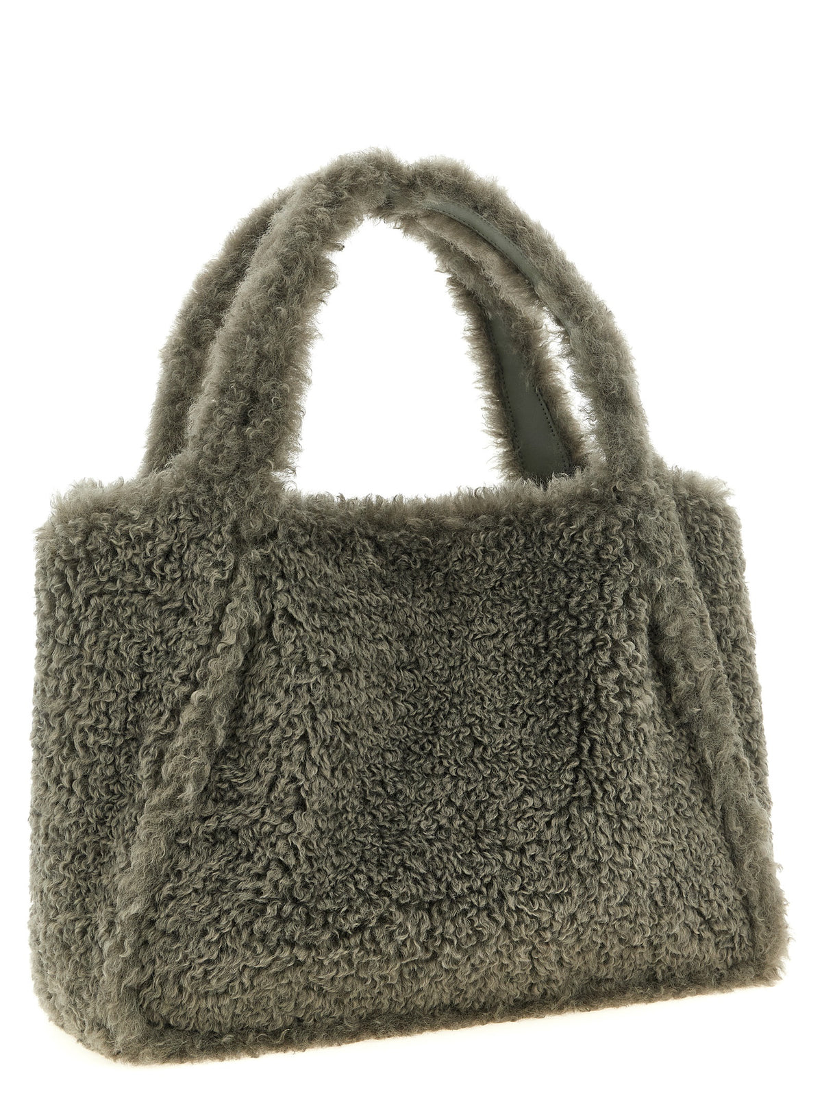 Stella Mccartney Women Shearling Logo Shopping Bag STELLA MCCARTNEY