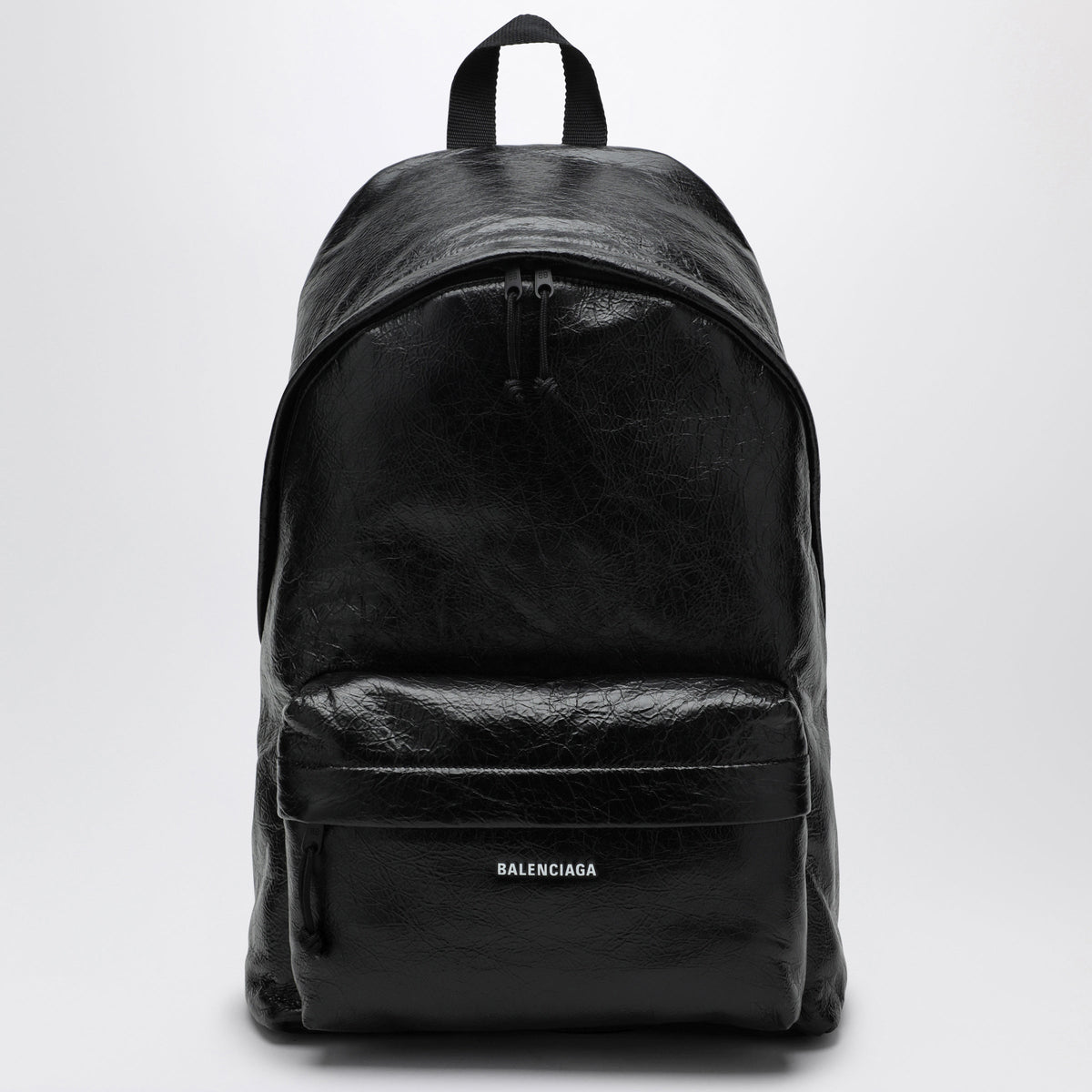 Balenciaga Black Explorer Lambskin Backpack Men BALENCIAGA