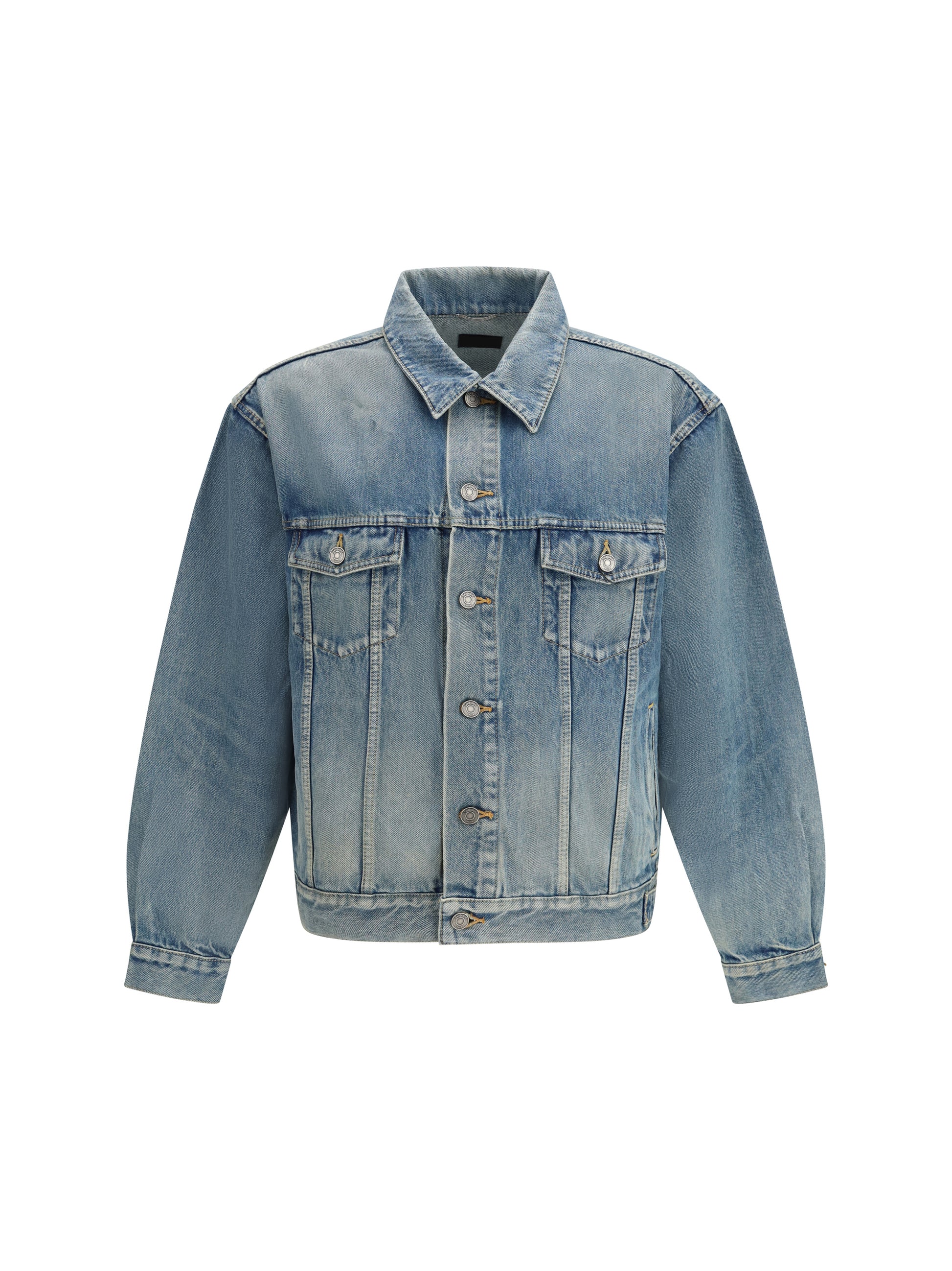 Saint Laurent Men Denim Trucker Jacket SAINT LAURENT