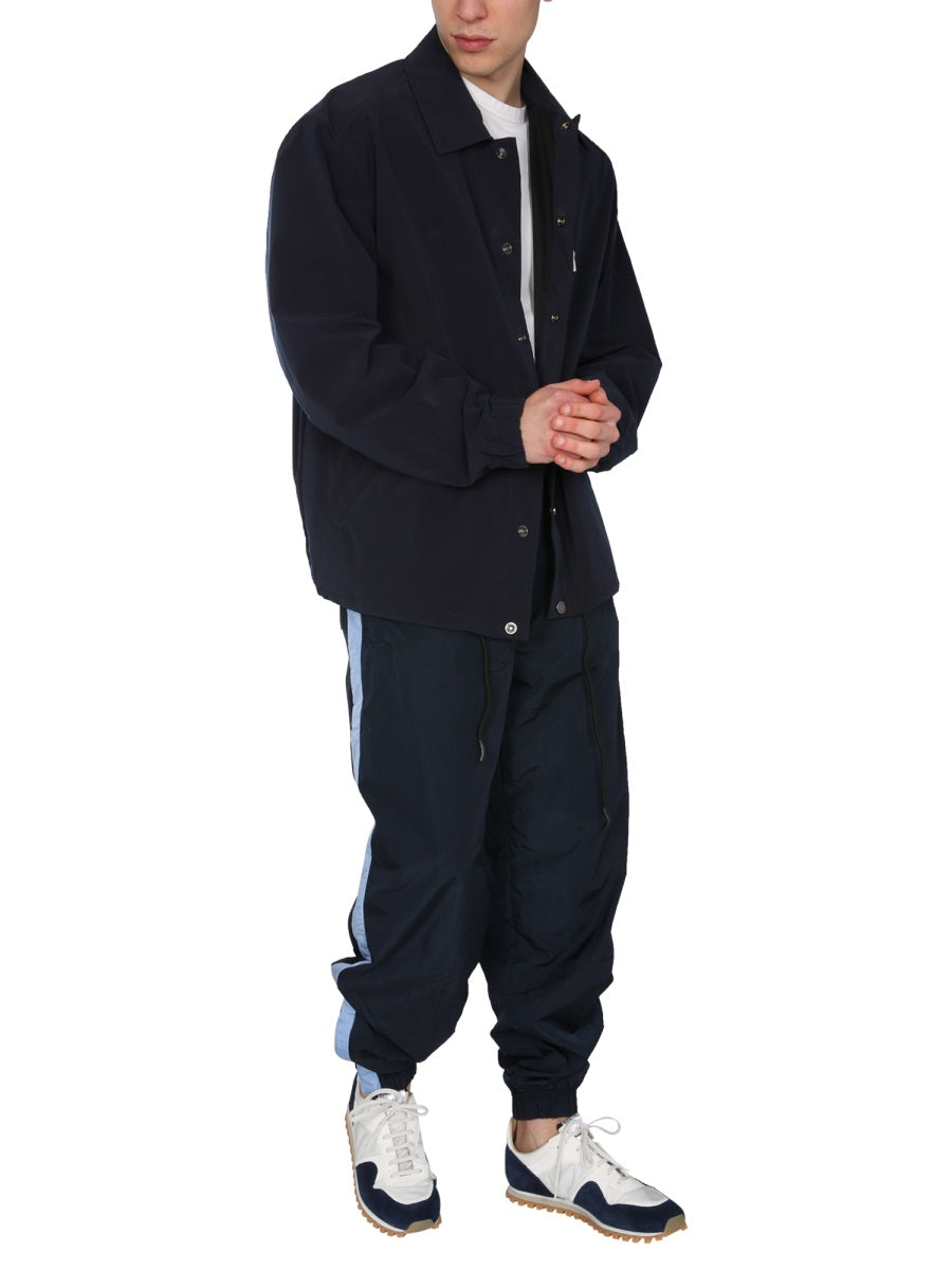 Boss Men Relaxed Fit Jacket With Boss X Russell Athletic Logo BOSS