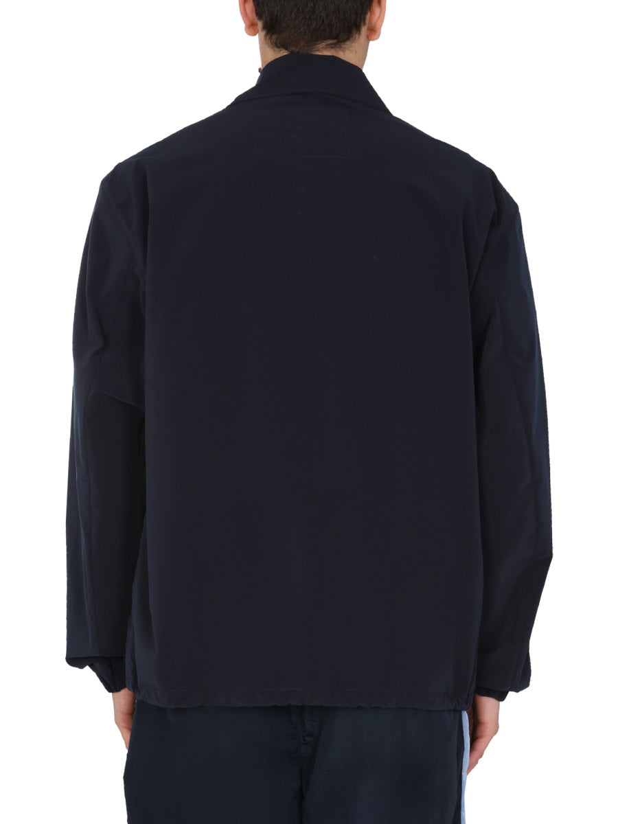 Boss Men Relaxed Fit Jacket With Boss X Russell Athletic Logo BOSS