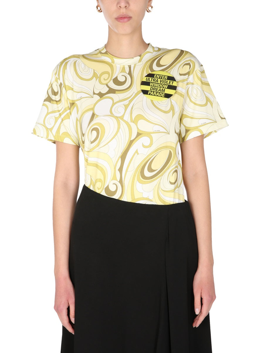 Raf Simons Women Crew Neck T-Shirt RAF SIMONS