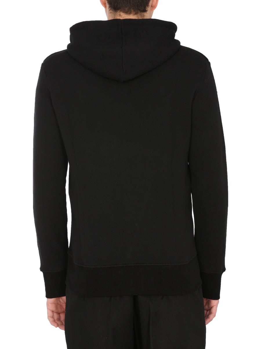 Alexander Mcqueen Men Hooded Sweatshirt With Zip ALEXANDER MCQUEEN