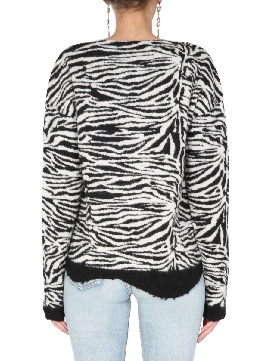 Saint Laurent Women V-Neck Sweater SAINT LAURENT