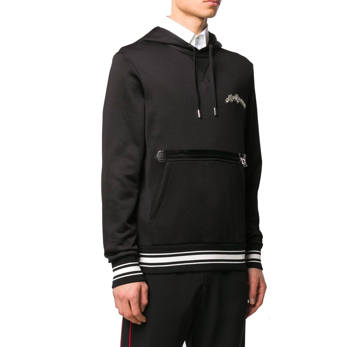 Alexander Mcqueen Logo Hooded Sweatshirt Men ALEXANDER MCQUEEN