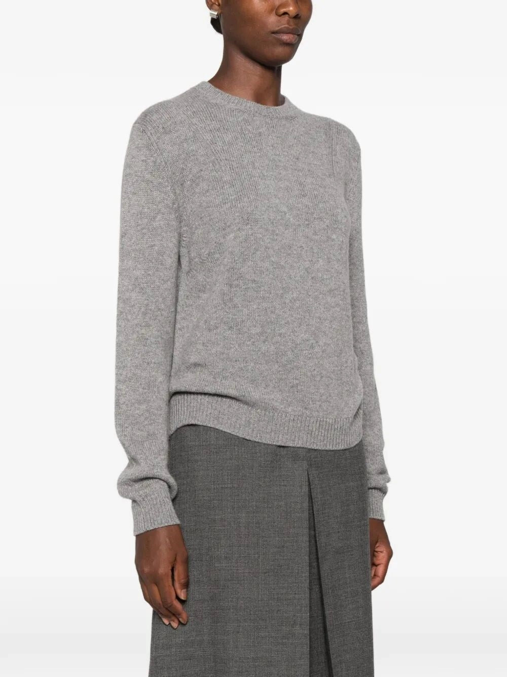 Prada Women Sweater With Jeweled Scarf Detail PRADA