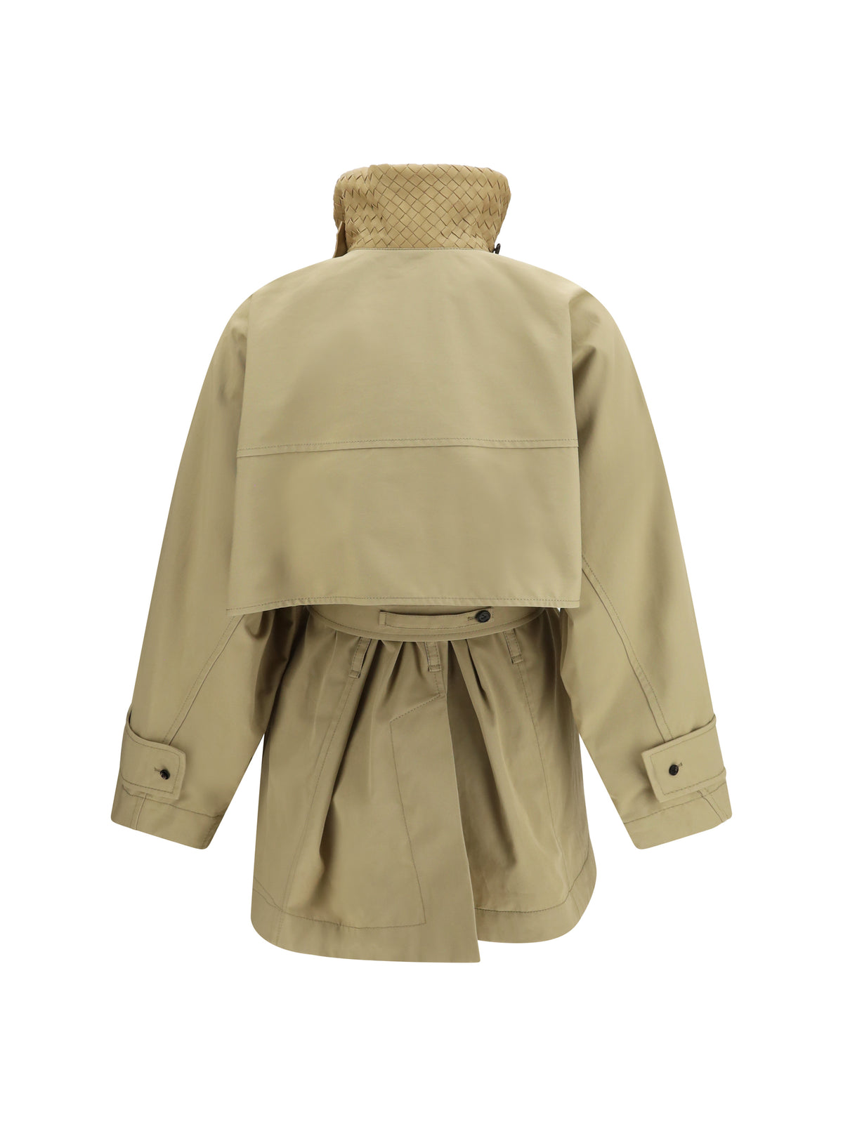 Bottega Veneta Women Cotton Trench Coat BOTTEGA VENETA