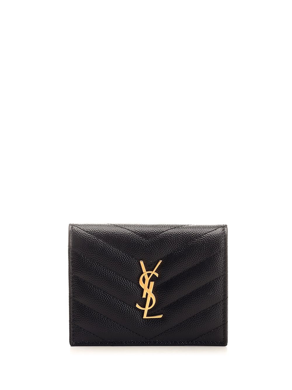 Saint Laurent Women "Cassandre" Small Wallet SAINT LAURENT