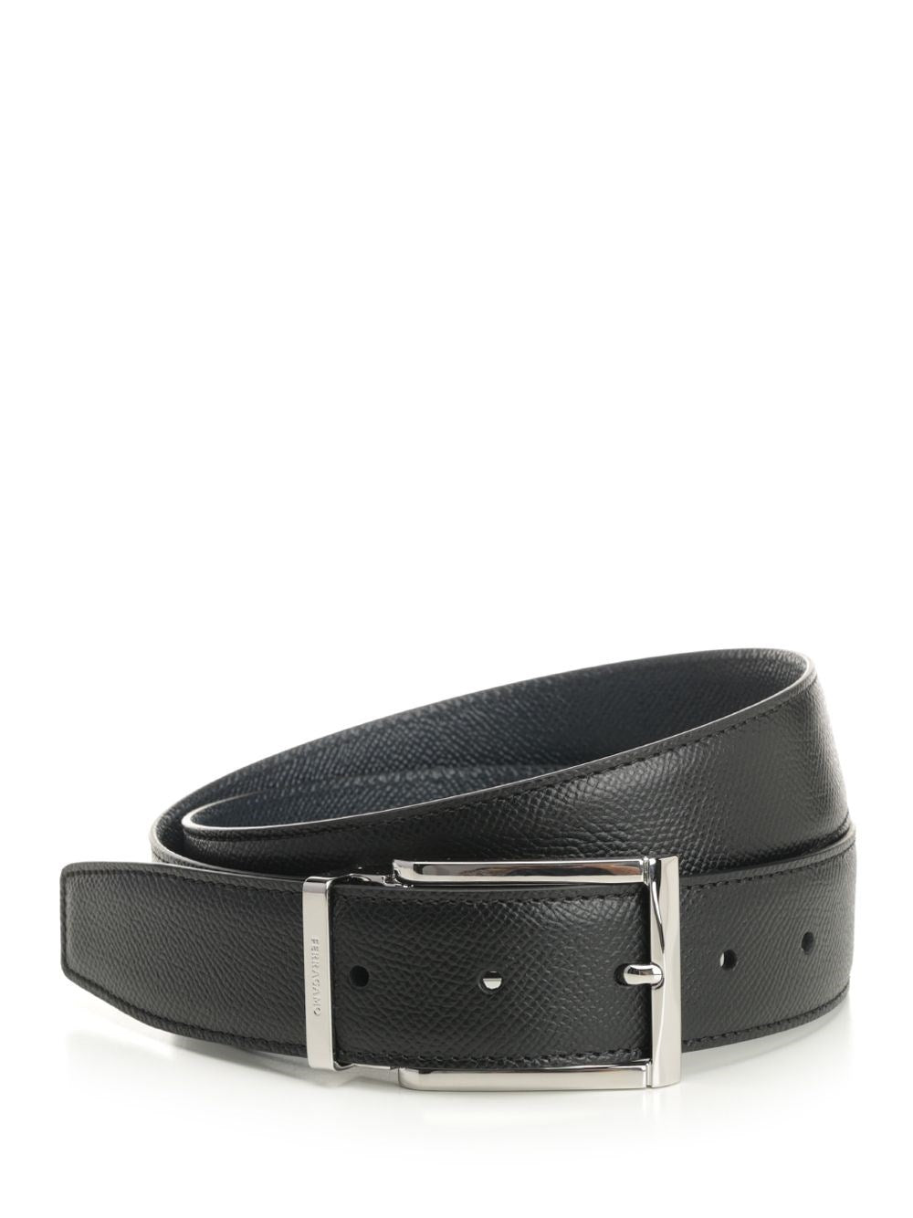 Ferragamo Men Reversible Leather Belt FERRAGAMO