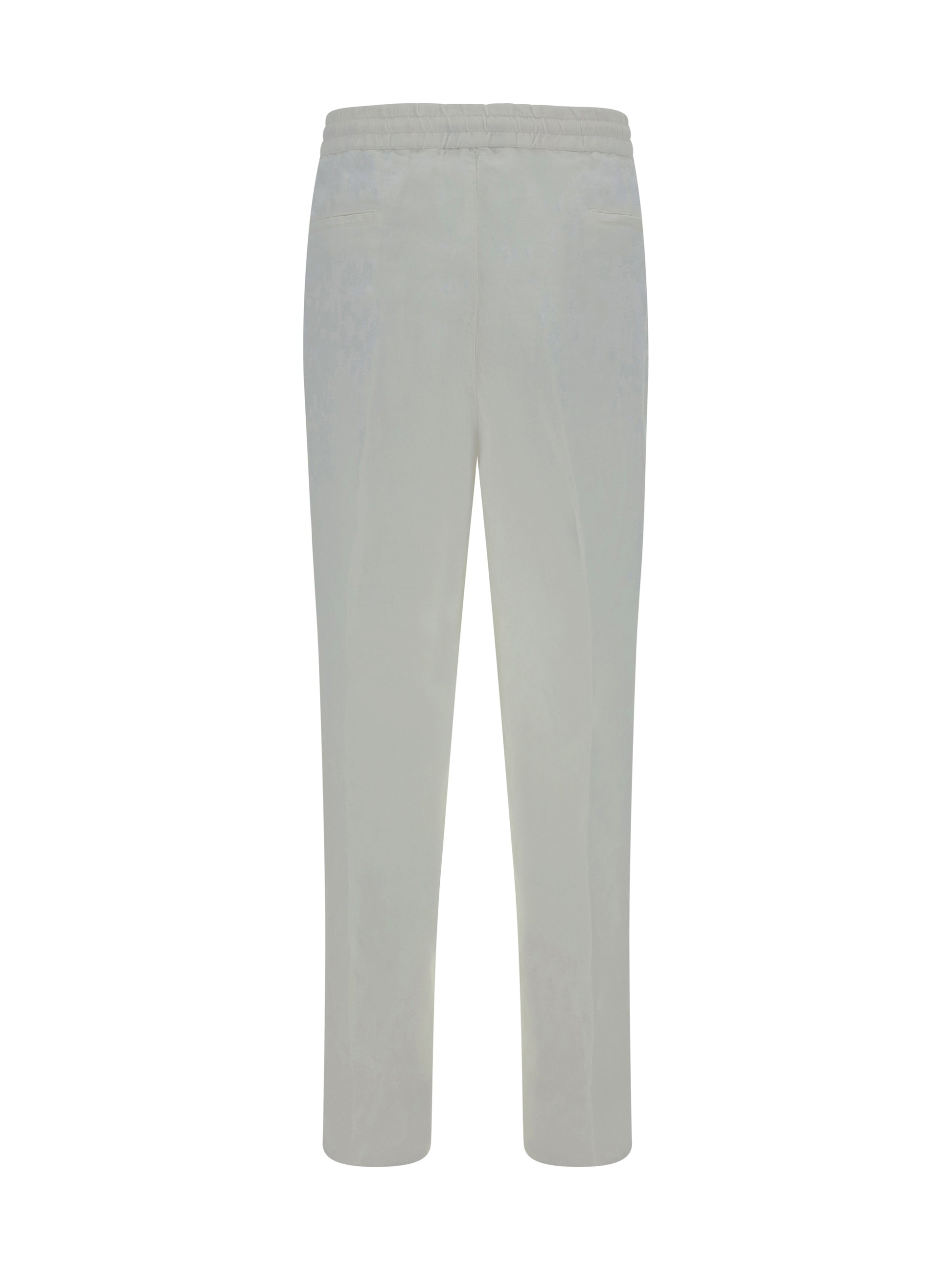 Brunello Cucinelli Men Linen Pants BRUNELLO CUCINELLI