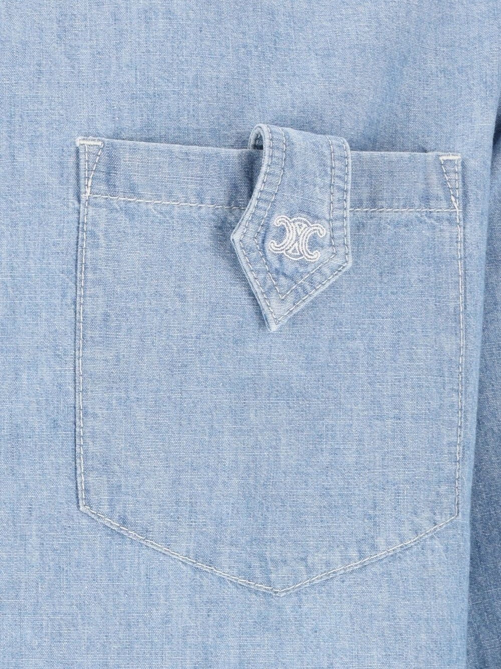 Celine Men Shirt With Pocket CELINE