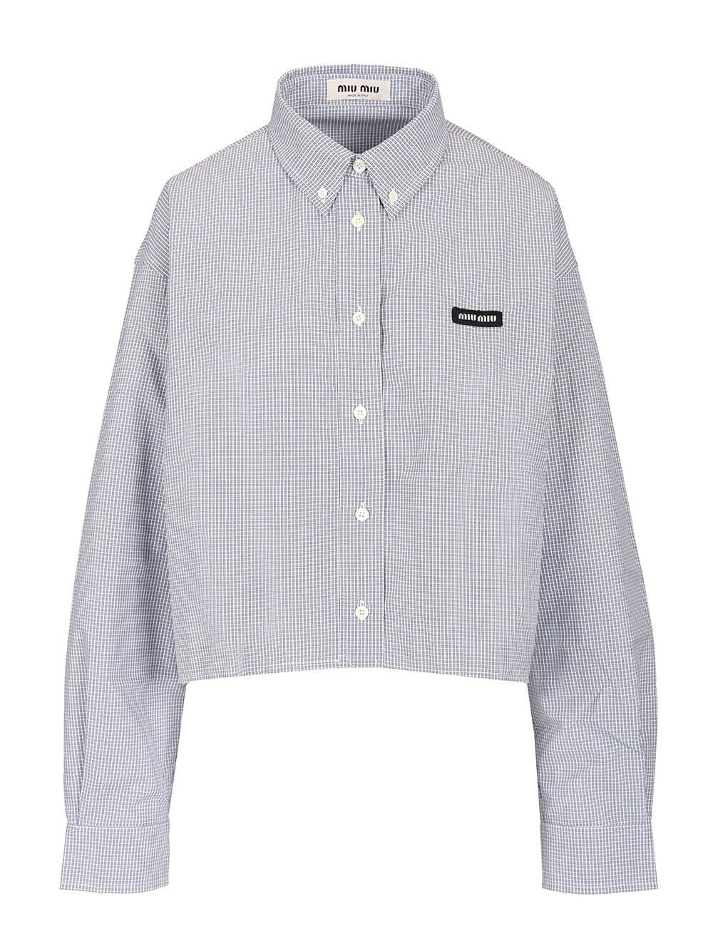 Miu Miu Women Poplin Shirt MIU MIU