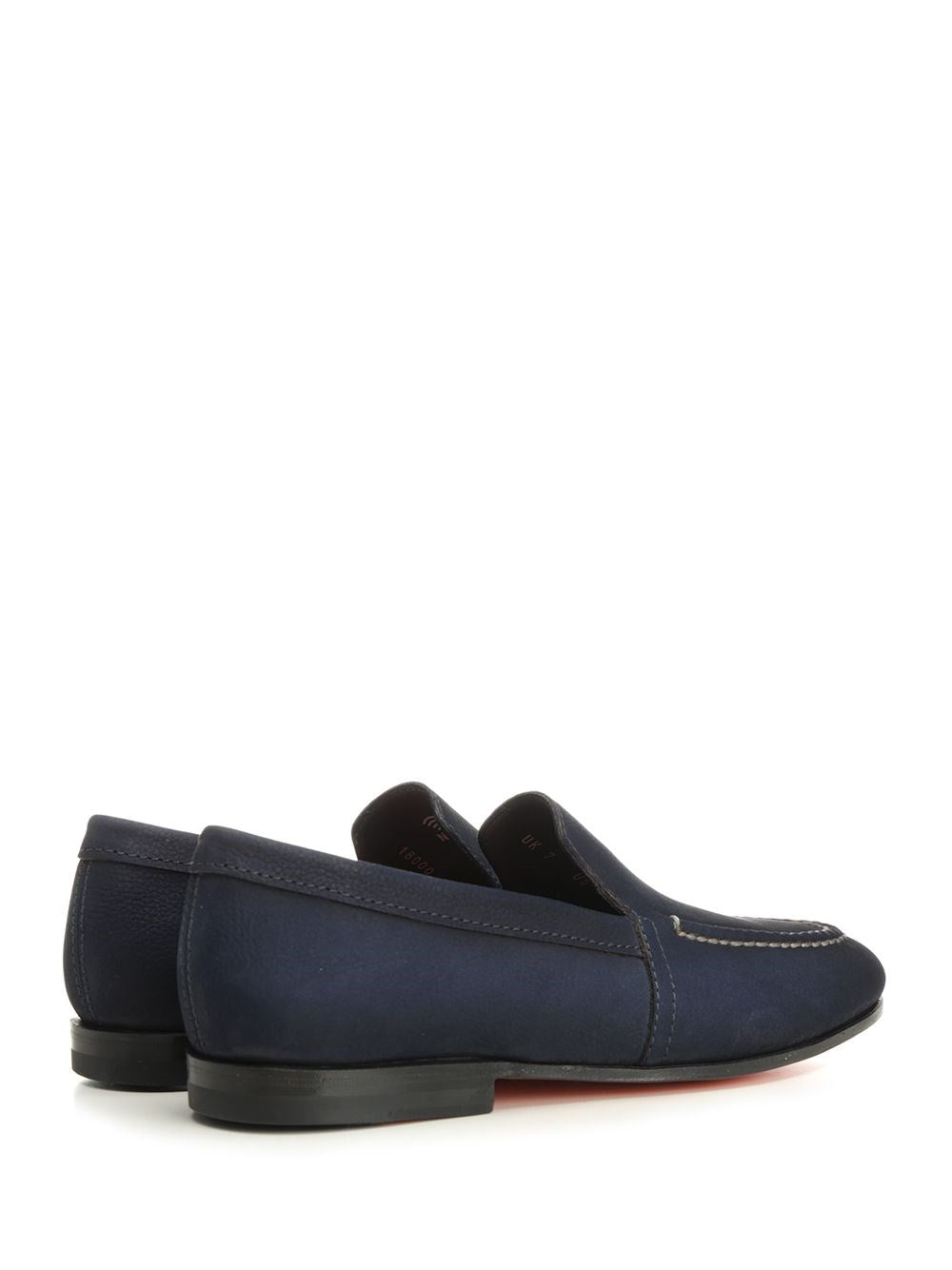 Santoni Men Malibu Suede Moccasin SANTONI