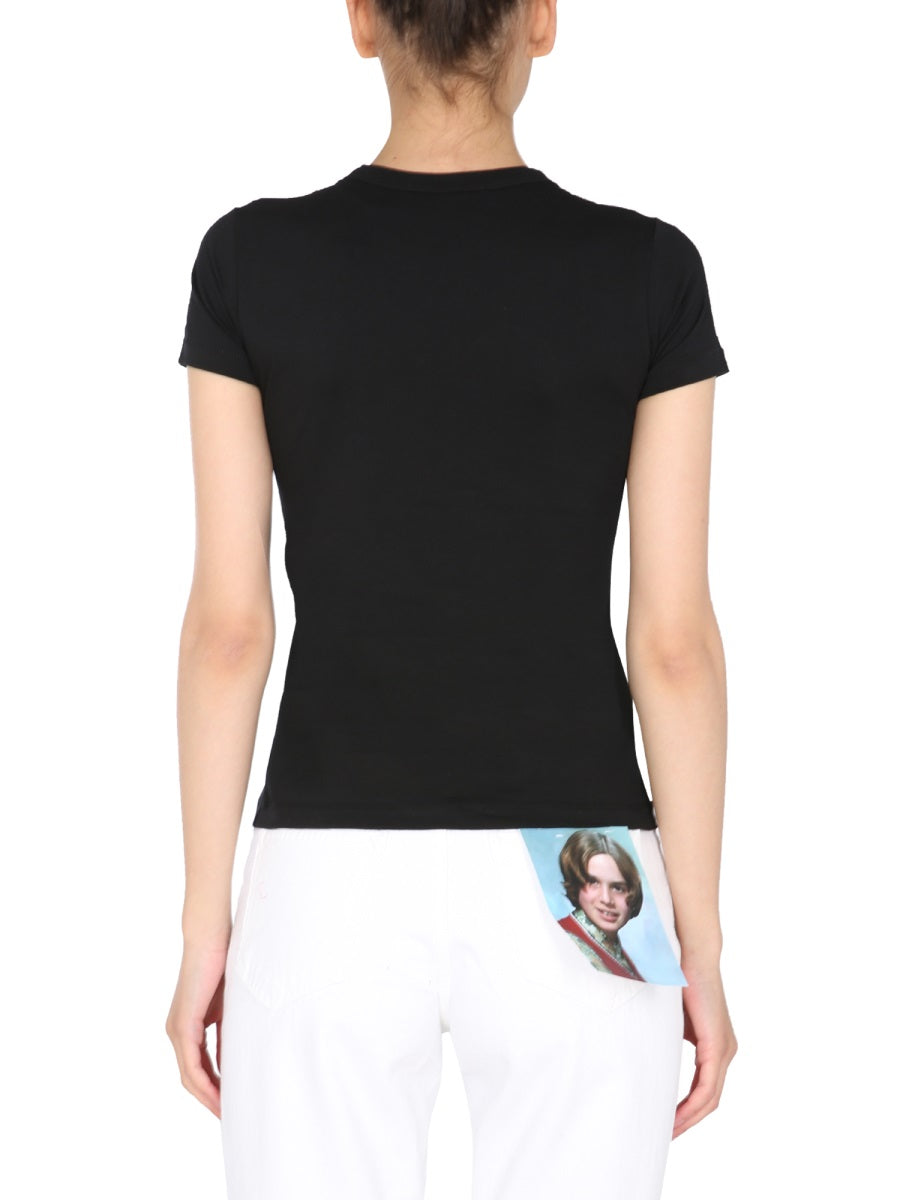 Raf Simons Women Crew Neck T-Shirt RAF SIMONS