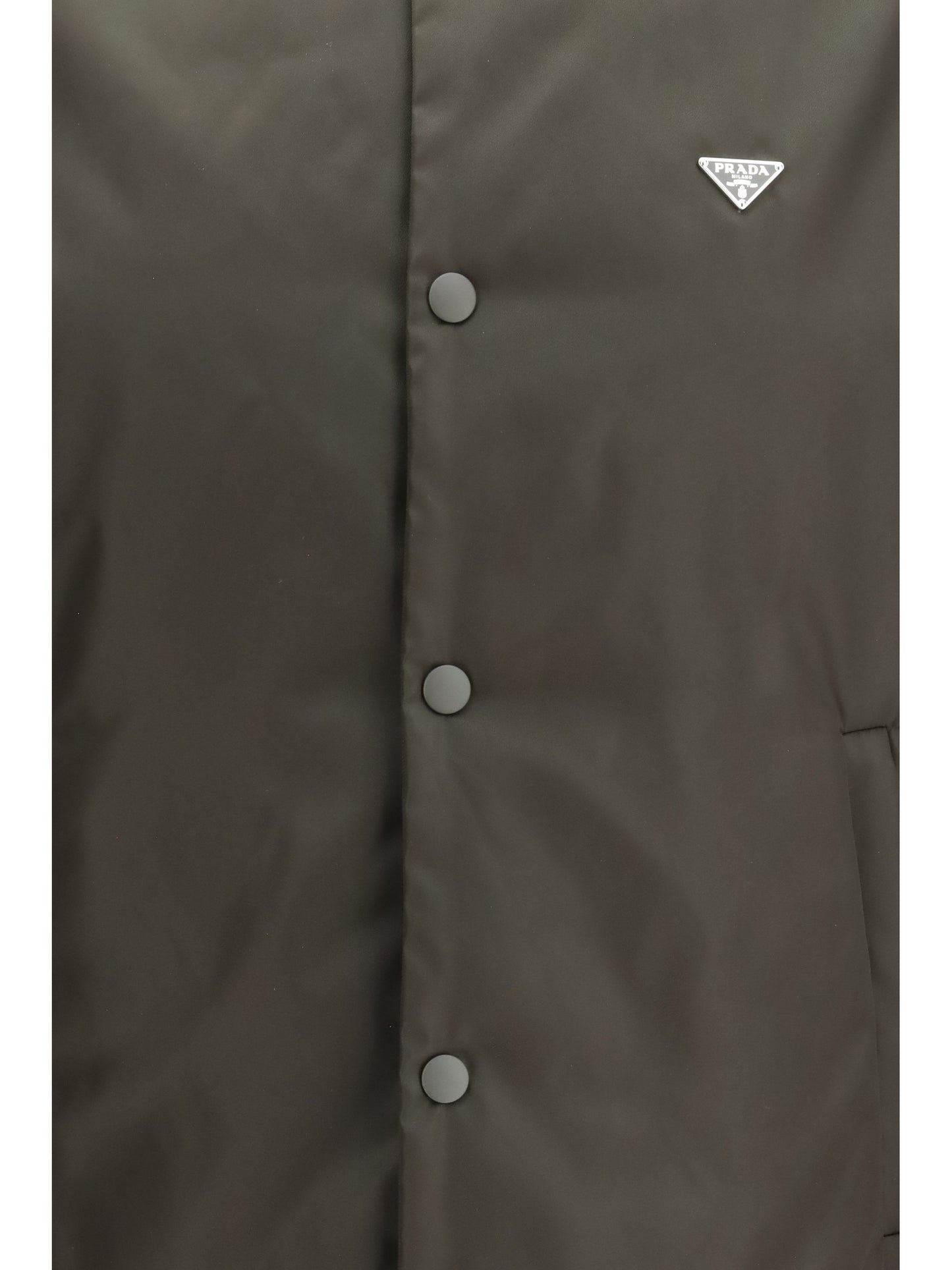 Prada Men Nylon Bomber Jacket PRADA