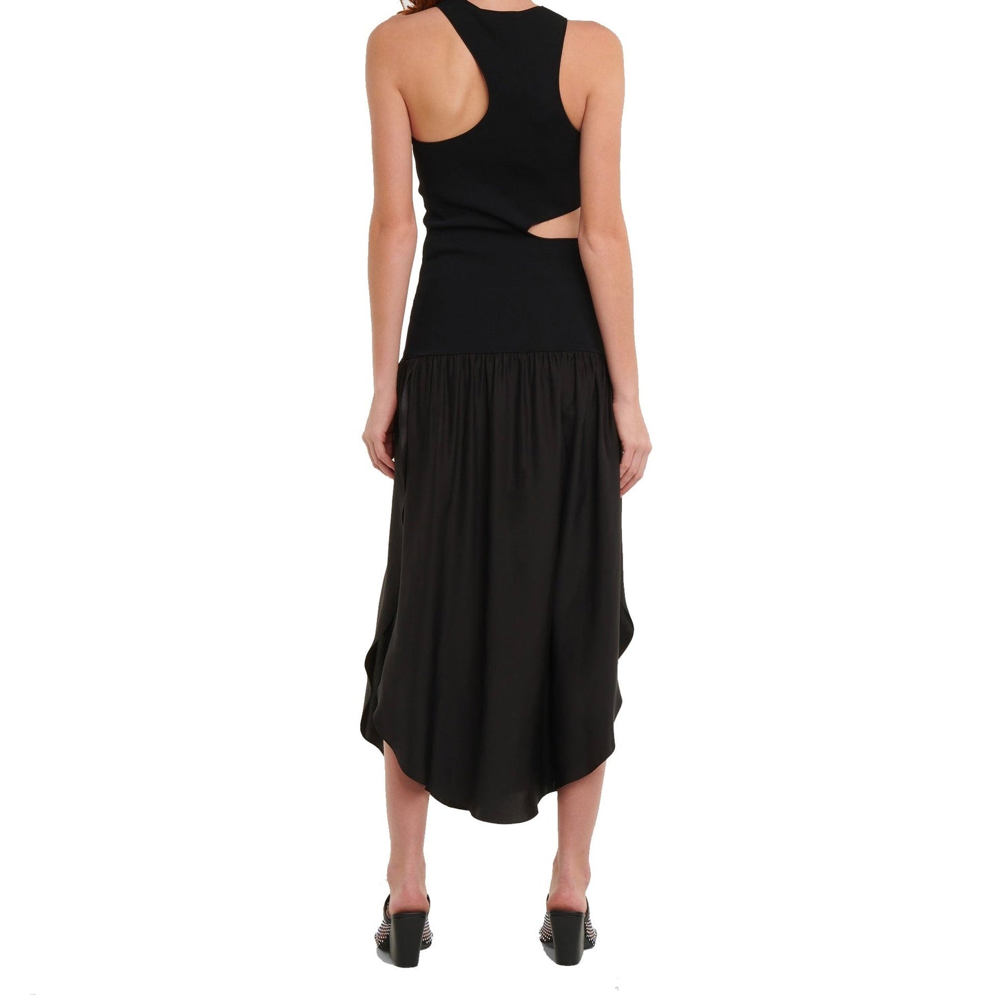 Stella Mccartney Silk Cut-Out Maxi Dress Women STELLA MCCARTNEY