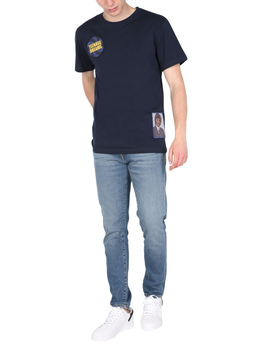 Raf Simons Men Crew Neck T-Shirt RAF SIMONS