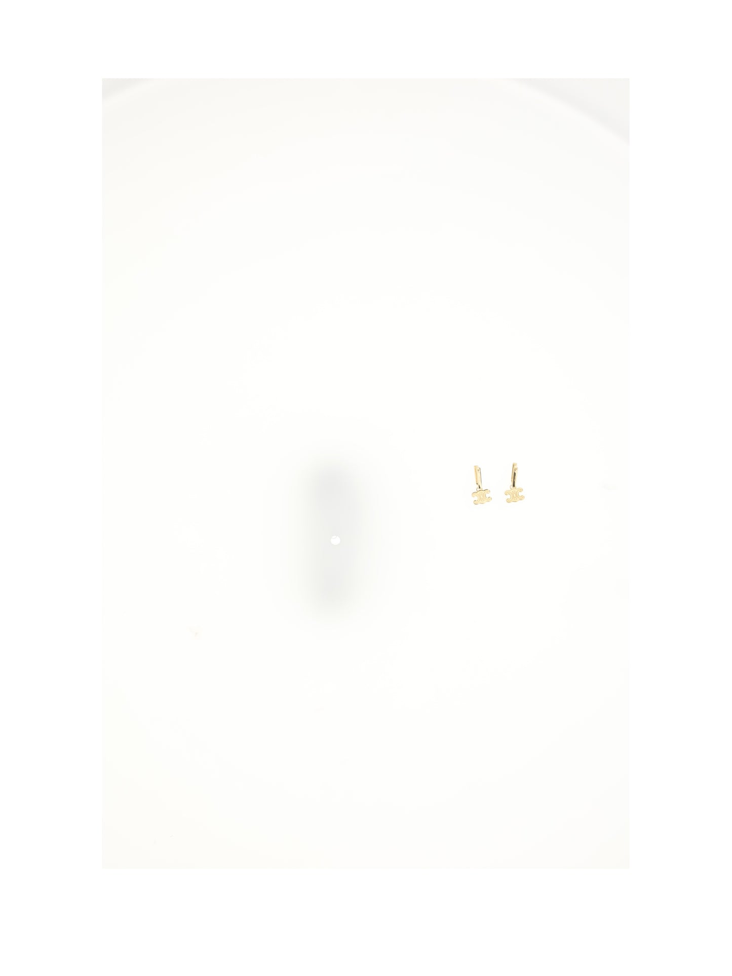 Celine Women Chunky Triomphe Earrings CELINE