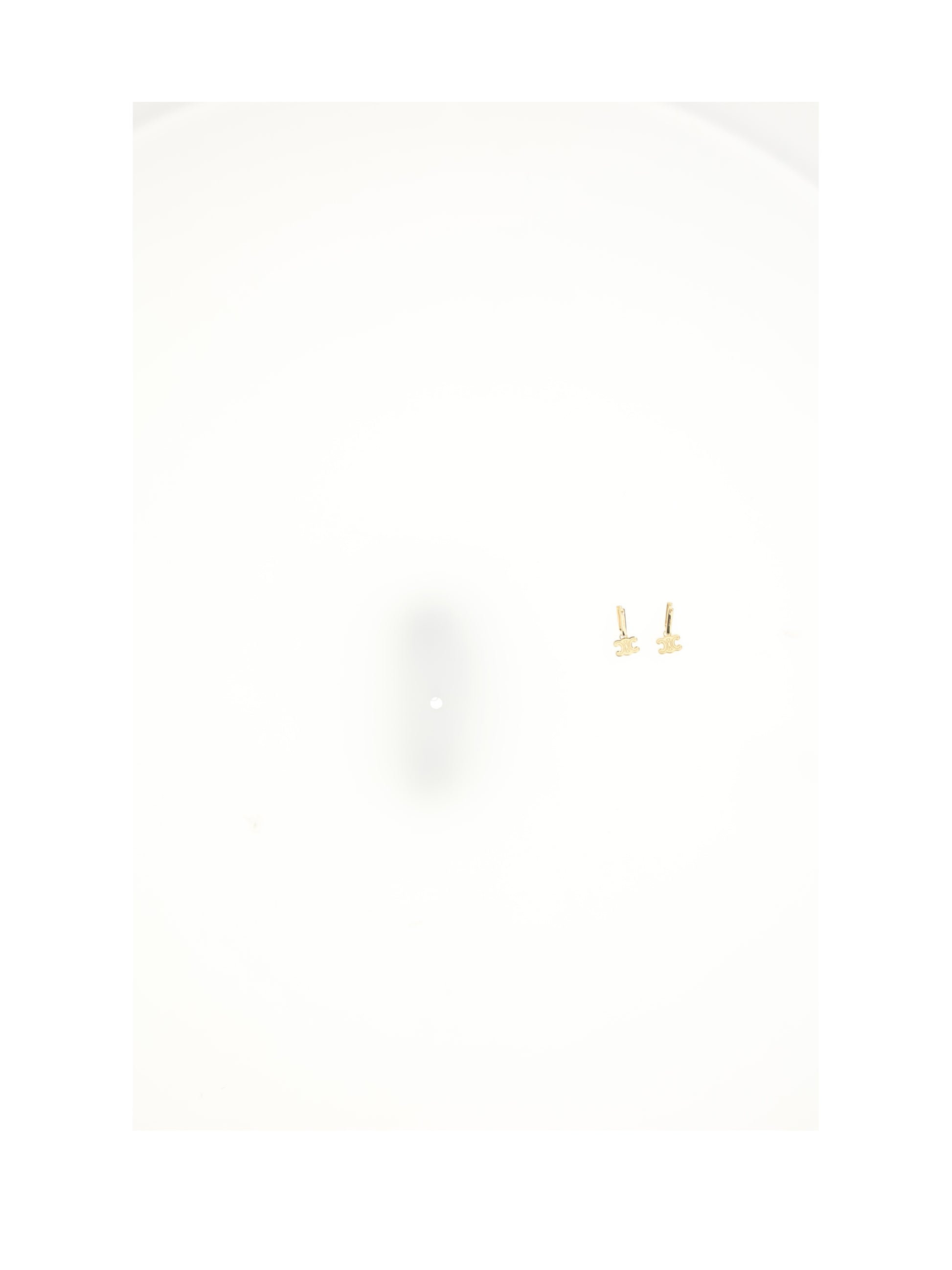 Celine Women Chunky Triomphe Earrings CELINE