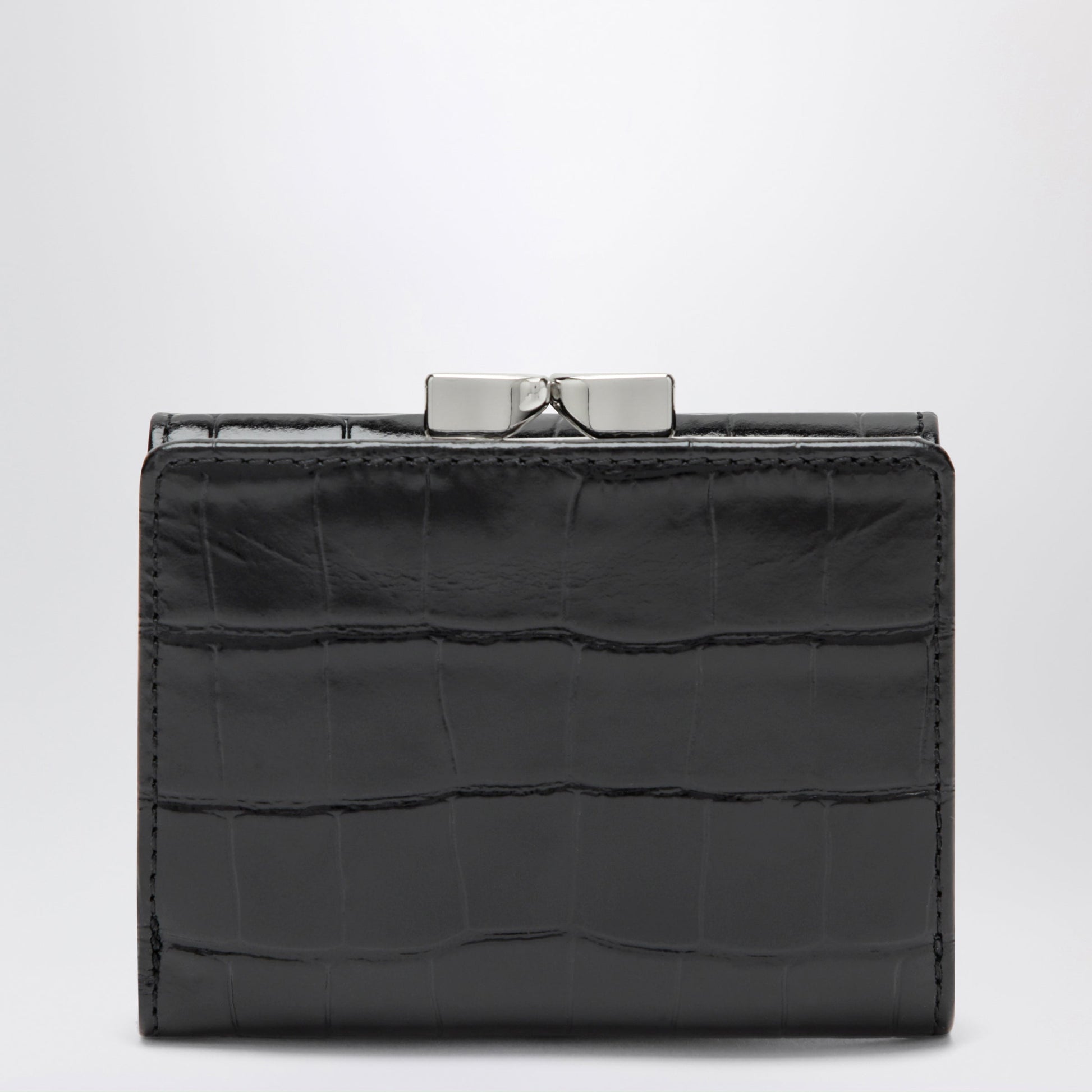 Vivienne Westwood Small Frame Wallet Black In Calf Leather Women VIVIENNE WESTWOOD
