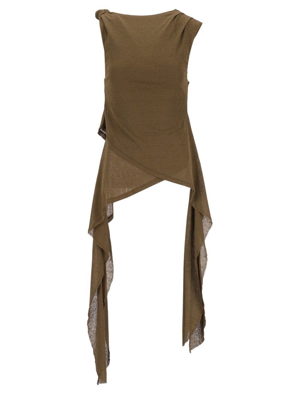 Ganni Women Mesh Top GANNI