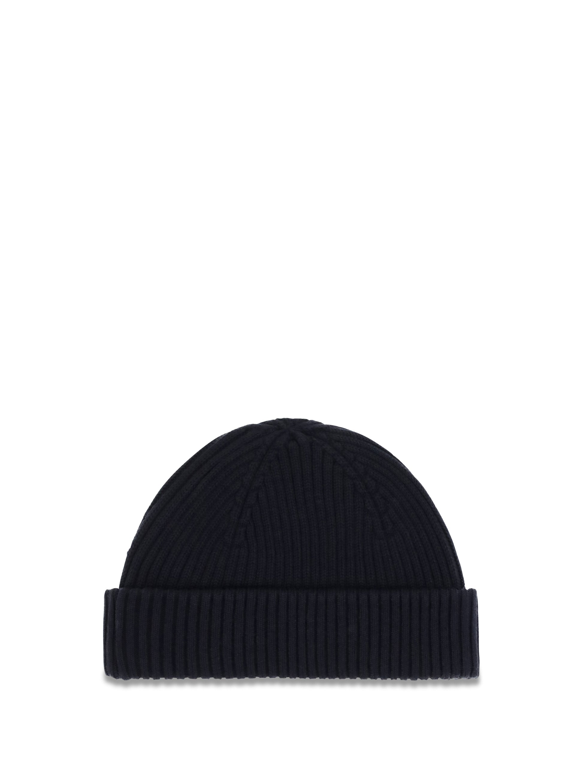 Parajumpers Men Beanie In Ribbed Knit With Logo PARAJUMPERS