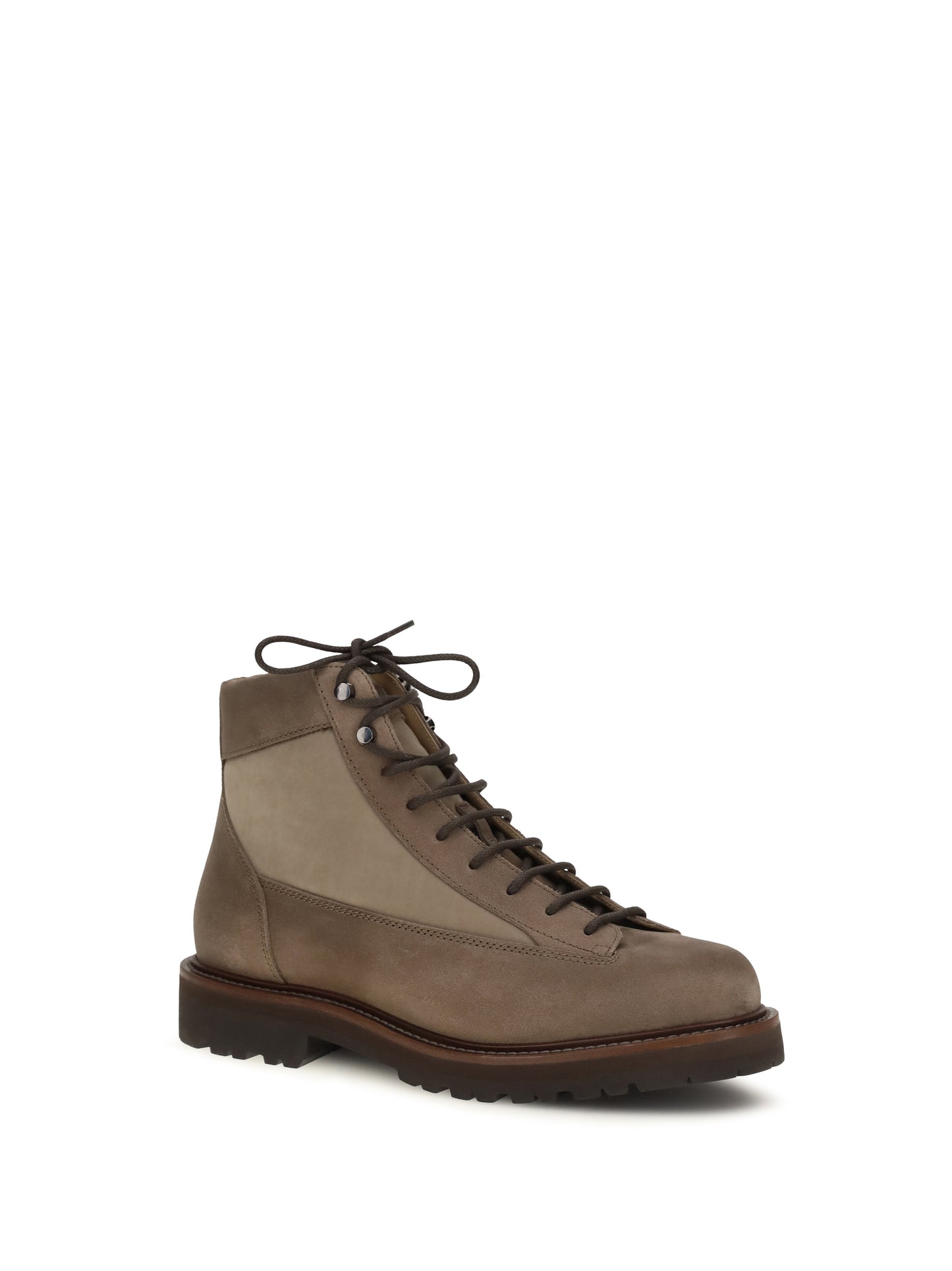Brunello Cucinelli Men Lace-Up Ankle Boots BRUNELLO CUCINELLI