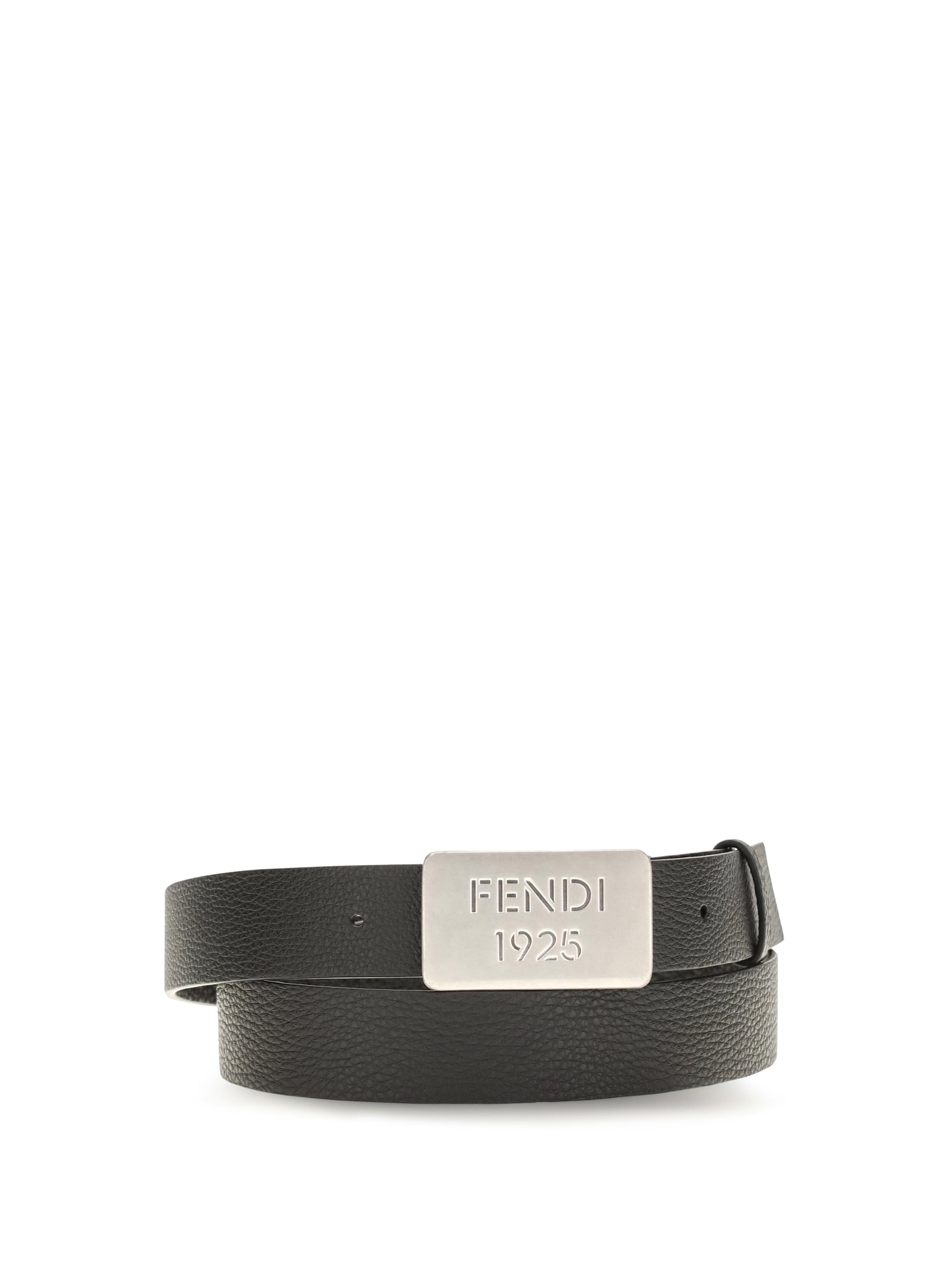 Fendi Men 1925 Cuoio Romano Leather Belt FENDI