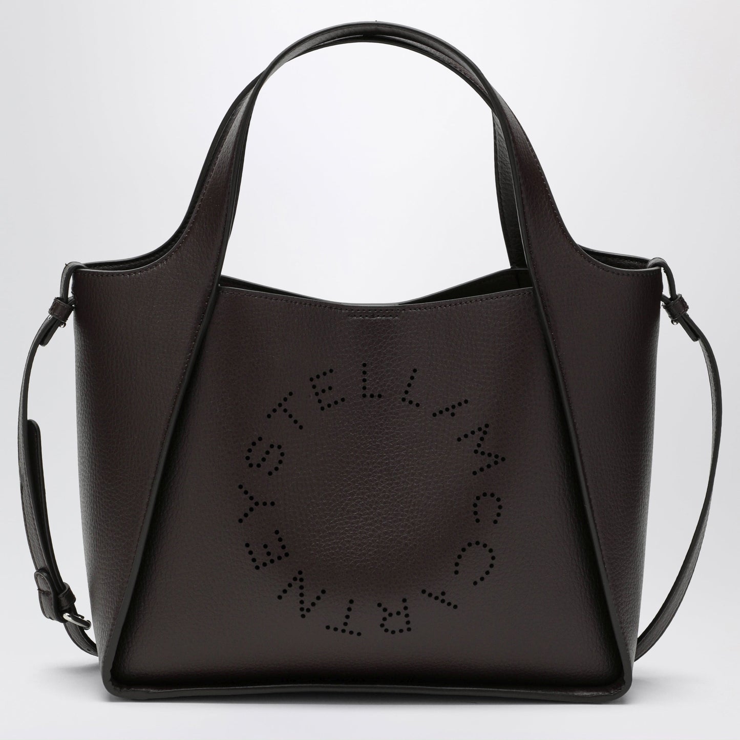 Stella Mccartney Chocolate Vegan Leather Shoulder Tote Bag Women STELLA MCCARTNEY
