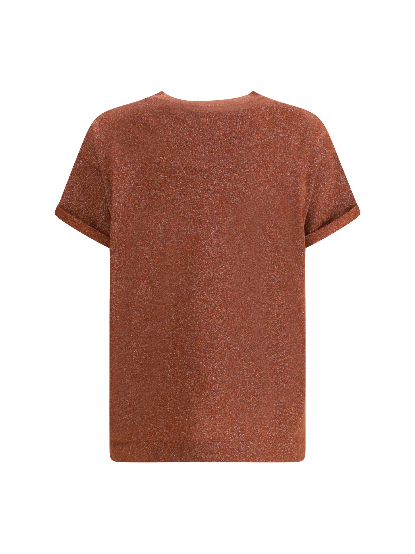Brunello Cucinelli Women Cashmere Glitter T-Shirt BRUNELLO CUCINELLI